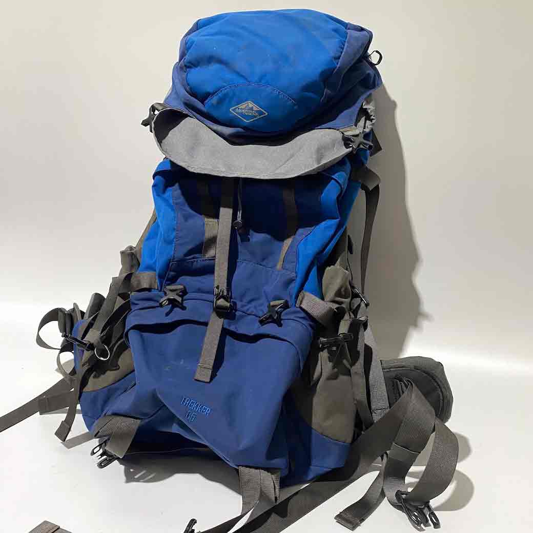 BACKPACK, Camping - Blue Grey 'Mountain Designs'  